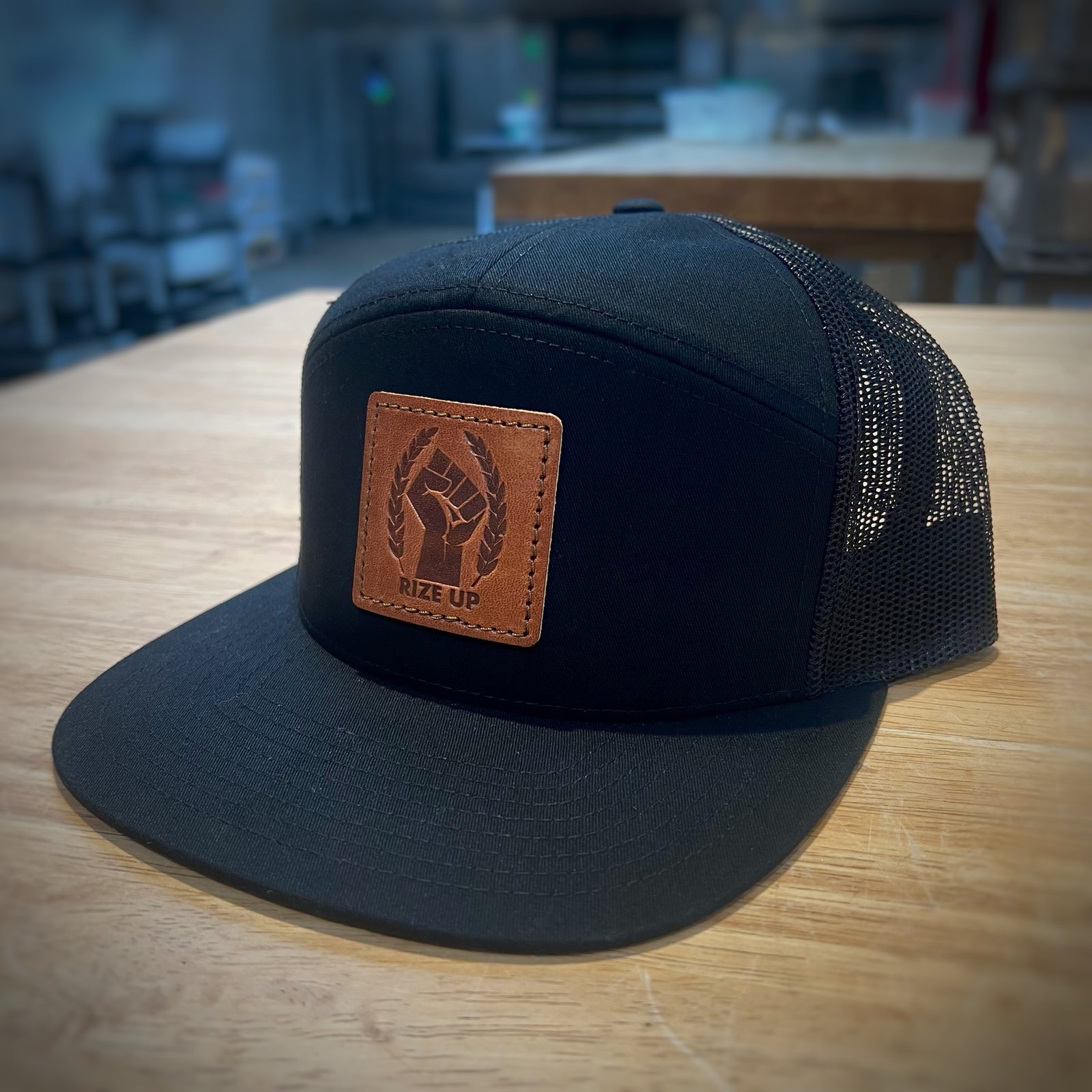 Leather Patch // Trucker's Hat