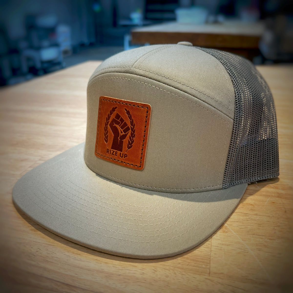 Leather Patch // Trucker's Hat