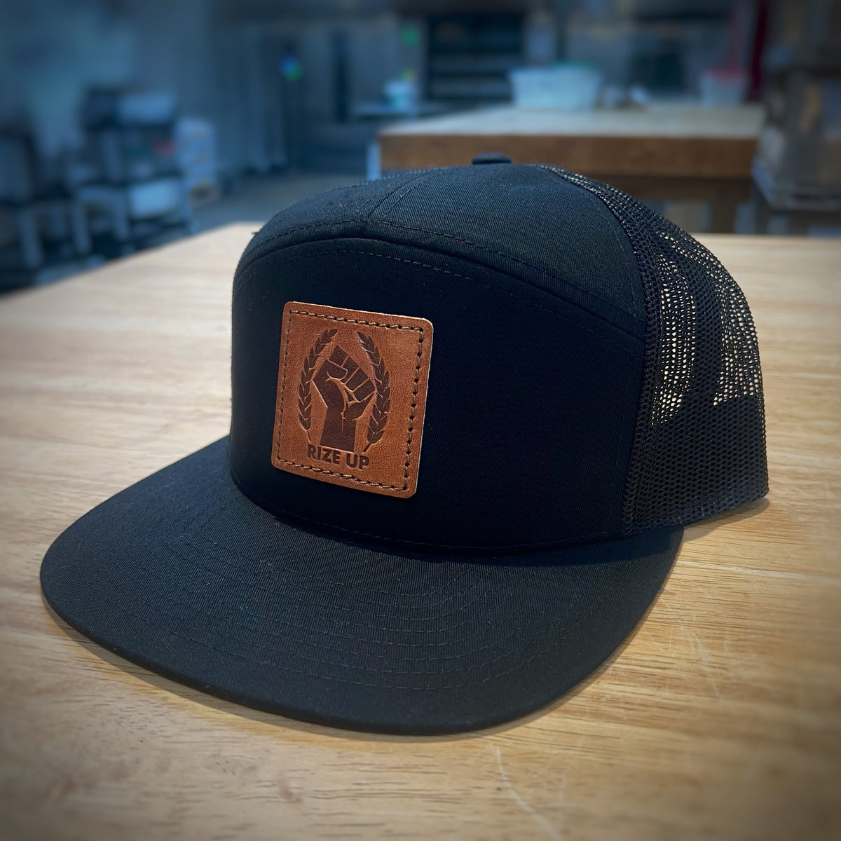 Leather Patch // Trucker's Hat