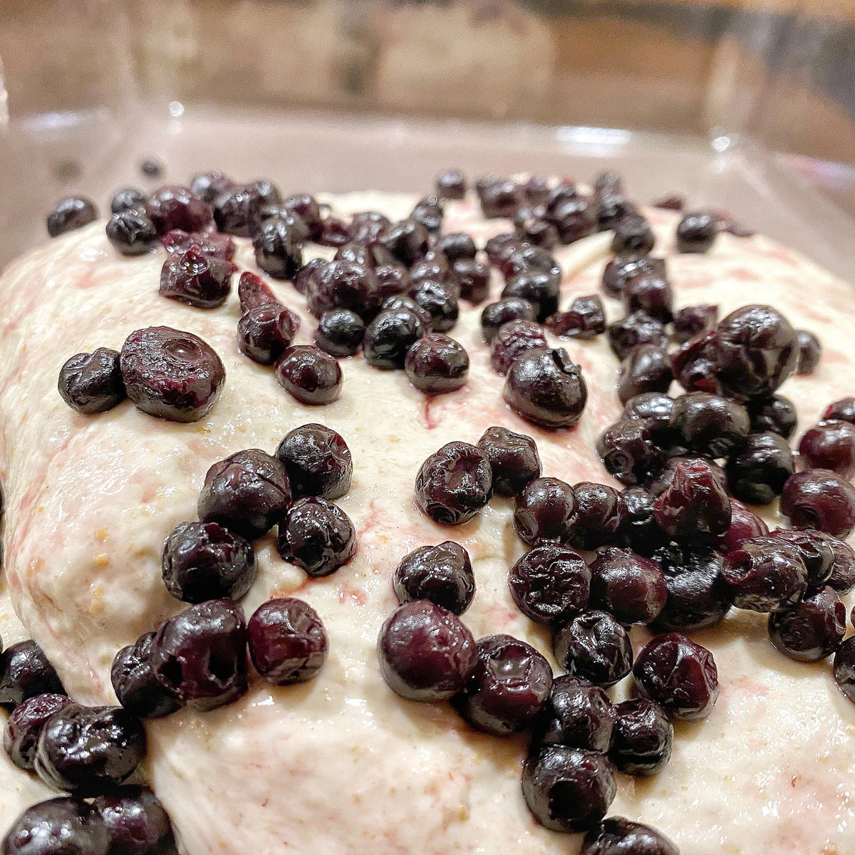Candied Blueberry Loaf