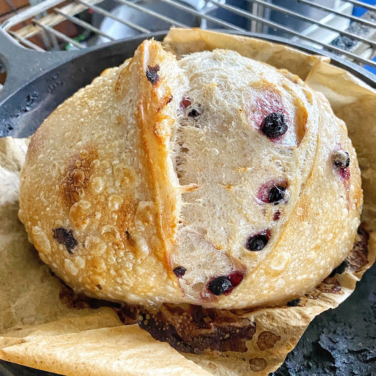 Candied Blueberry Loaf