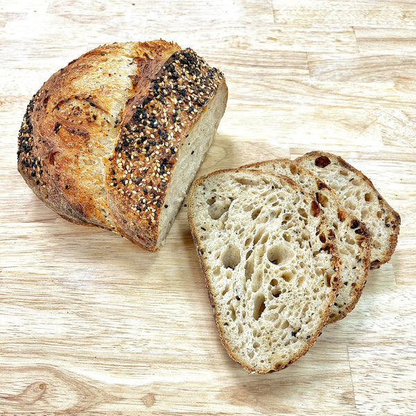 Everything Seasoning Loaf - Rize Up Bakery LLC